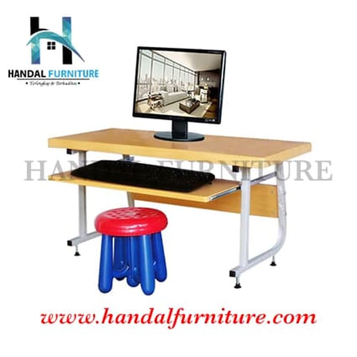 Meja Komputer Lesehan Besi Lunar Mm 98 Handal Furniture